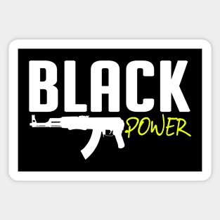 Black Power AK47, Proud African American, Black Historie Sticker